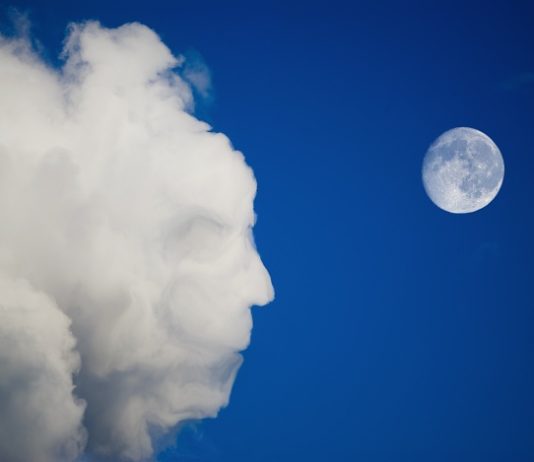 The Woman Who Knew Clouds (reader contribution) Face in the clouds